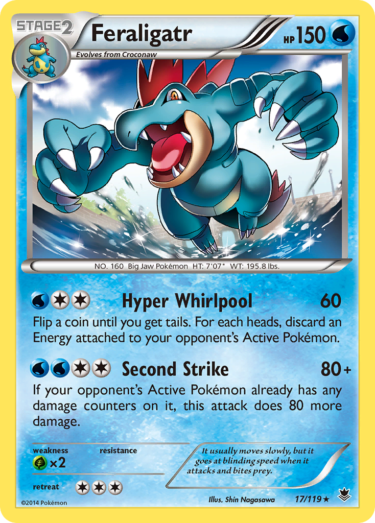 Feraligatr - 017/119 - Phantom Forces