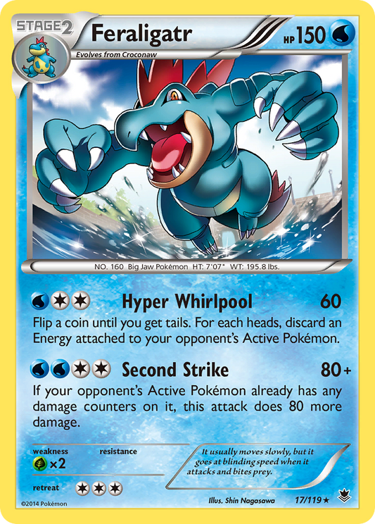 Feraligatr - 017/119 - Phantom Forces