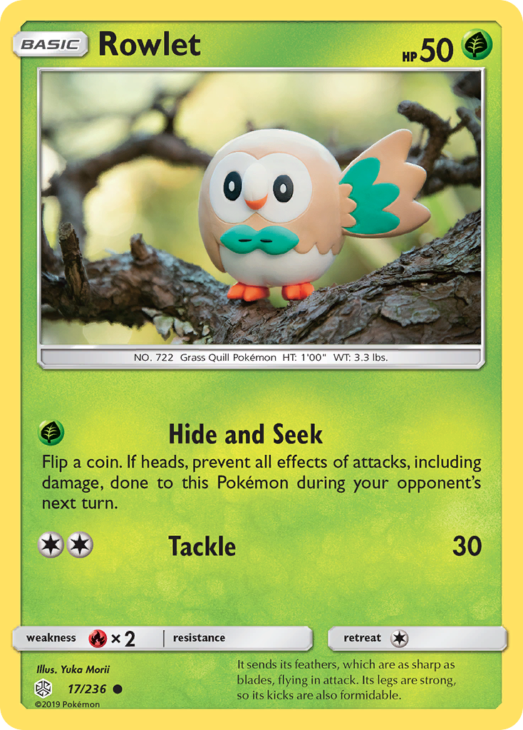 Rowlet - 017/236 - Cosmic Eclipse