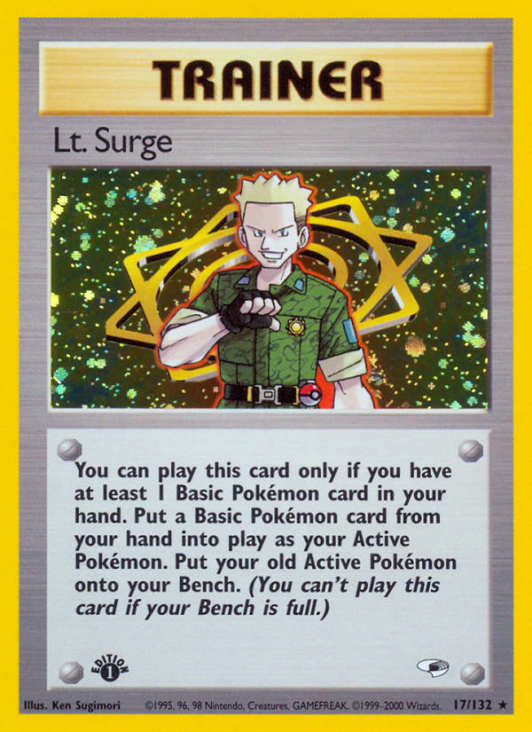 Lt. Surge - 017/132 - Gym Heroes