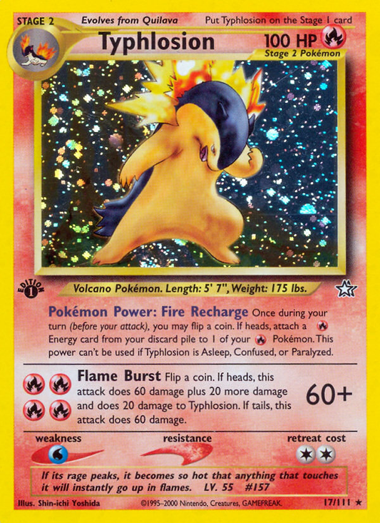 Typhlosion - 017/111 - Neo Genesis