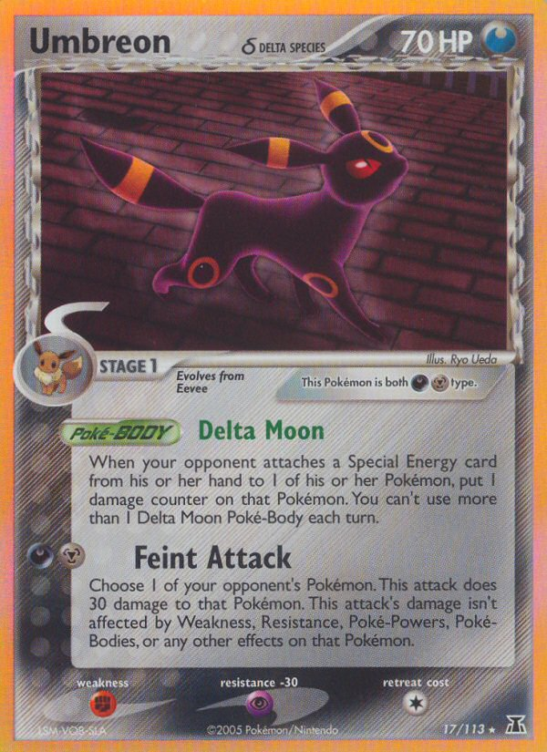 Umbreon ? - 017/113 - Delta Species