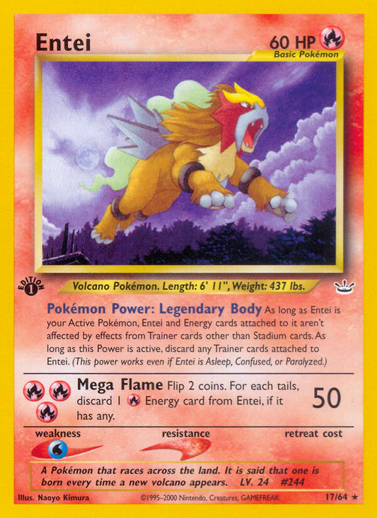 Entei - 17/64 - Neo Revelation