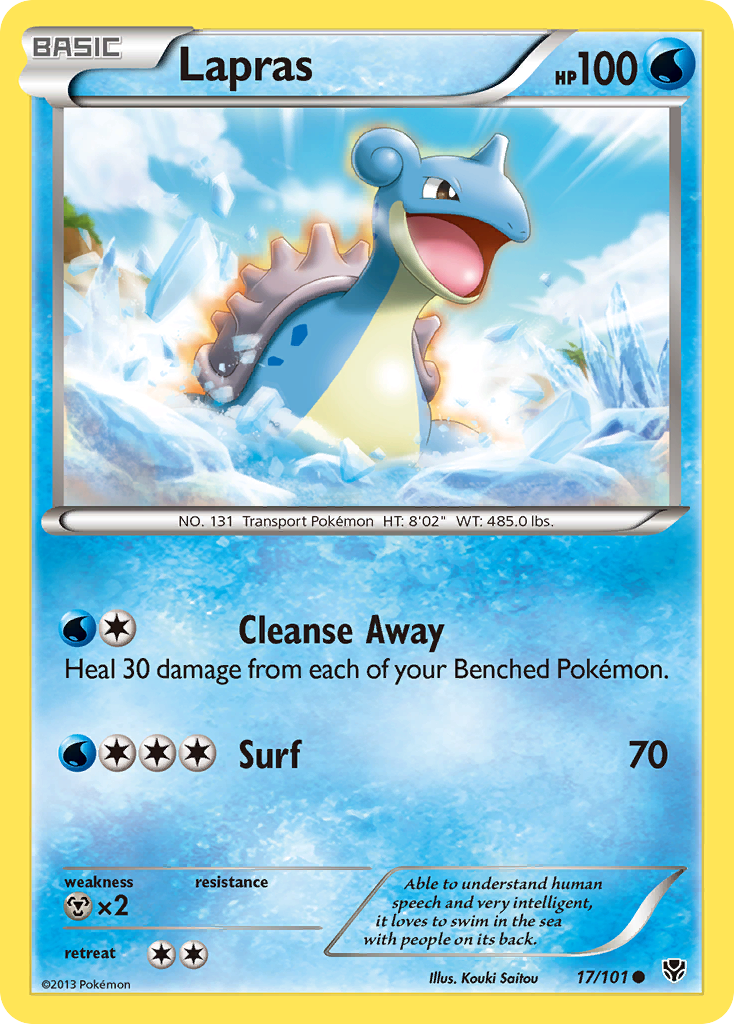 Lapras - 017/101 - Plasma Blast