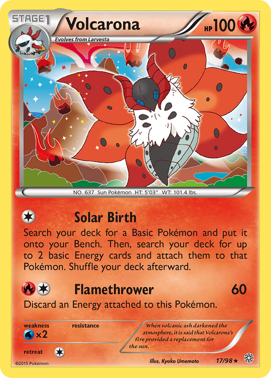 Volcarona - 17/98 - Ancient Origins