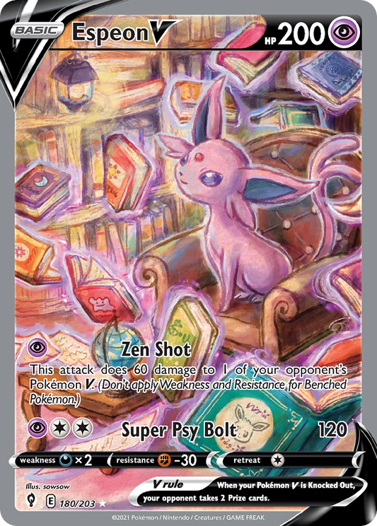 Espeon V - 180/203 - Evolving Skies