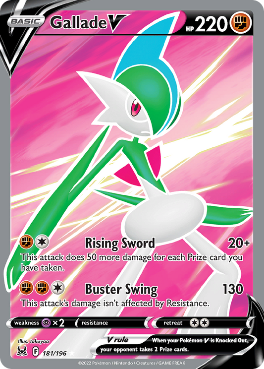 Gallade V - 181/196 - Lost Origin