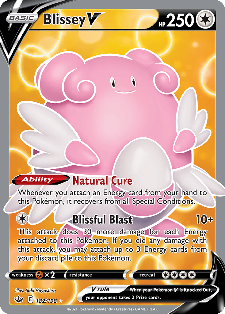 Blissey V - 182/198 - Chilling Reign