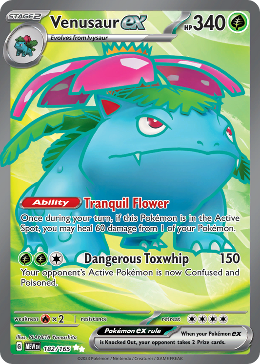 Venusaur ex - 182/165 - 151