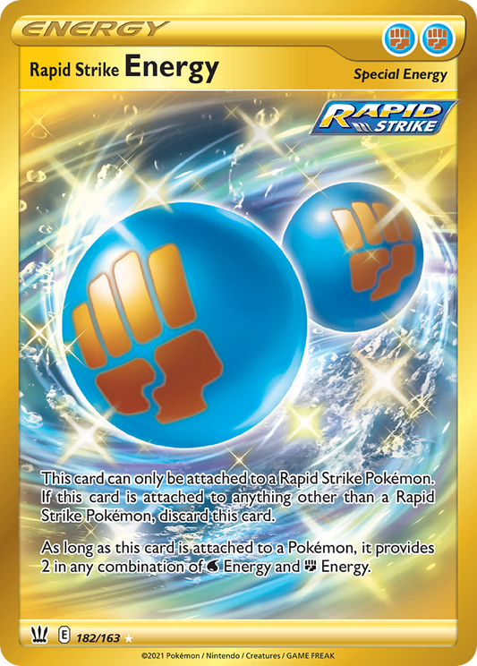 Rapid Strike Energy - 182/163 - Battle Styles