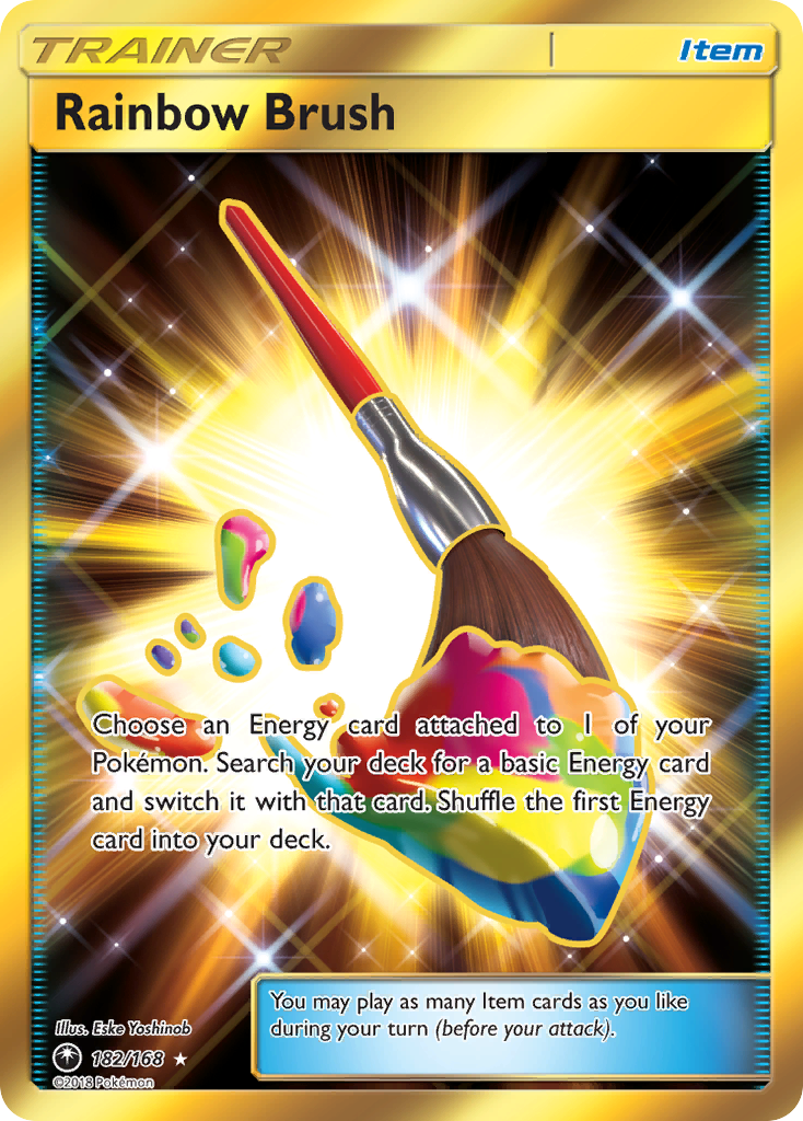 Rainbow Brush - 182/168 - Celestial Storm