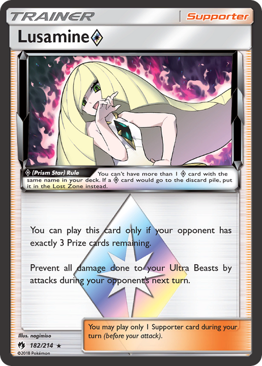 Lusamine ◇ - 182/214 - Lost Thunder