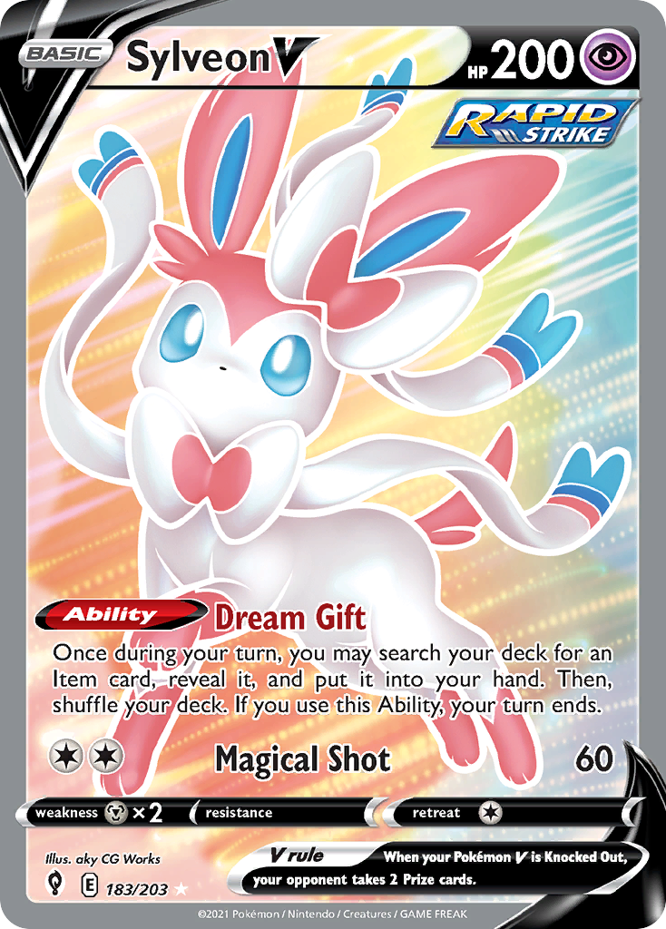 Sylveon V - 183/203 - Evolving Skies