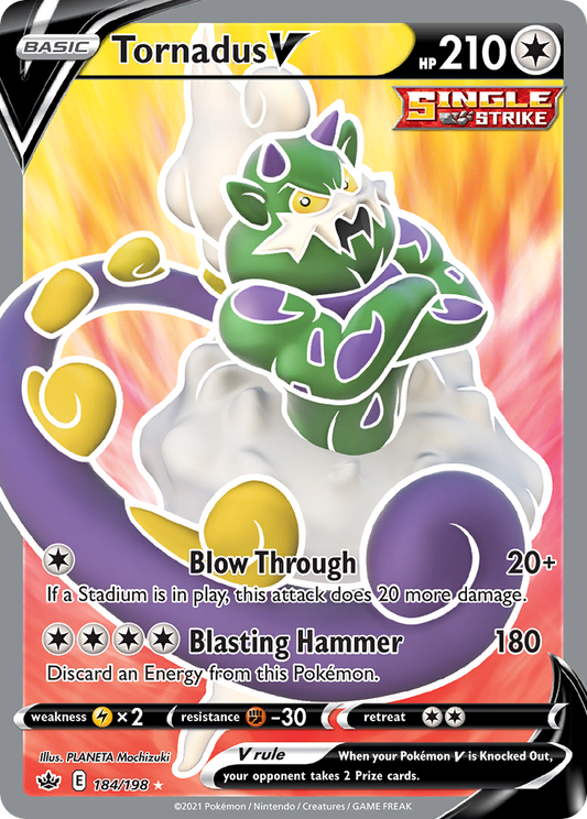 Tornadus V - 184/198 - Chilling Reign