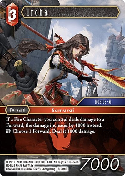 Iroha - 8-004R - Rare - Opus VIII