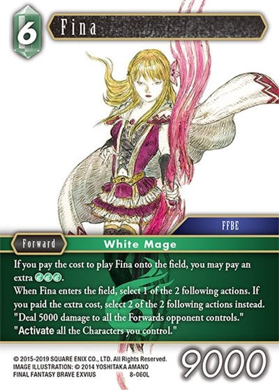 Fina - 8-060L - Legend - Opus VIII