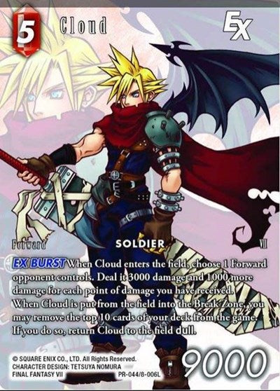 Cloud EX - PR-044/8-006L - Promo - FF: Promo Cards