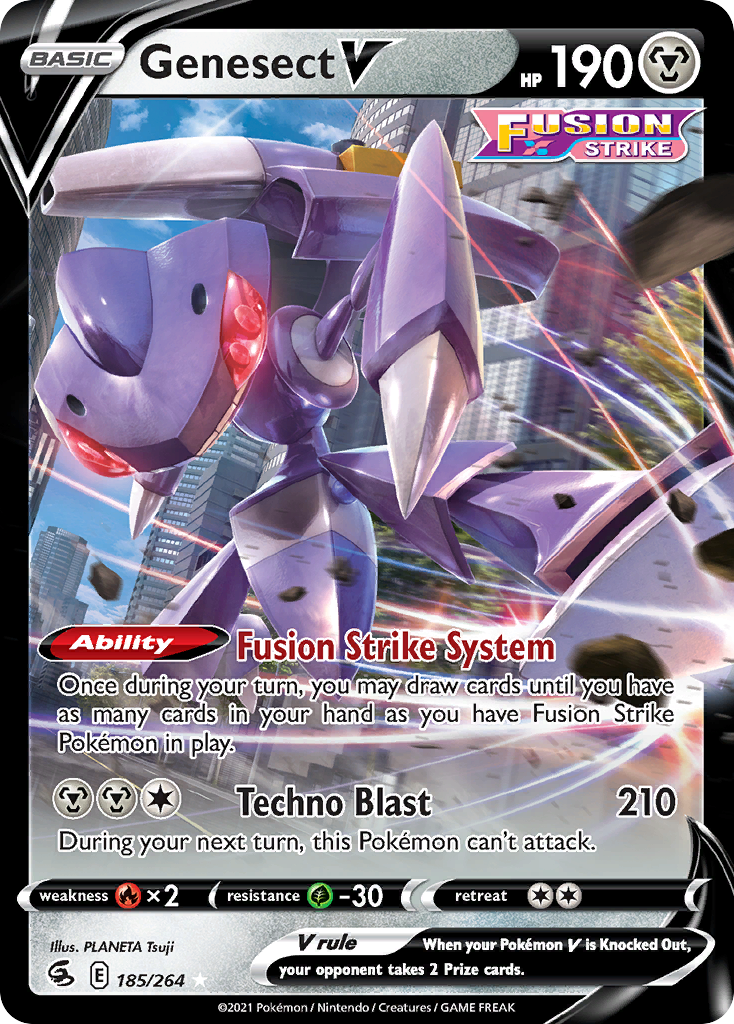 Genesect V - 185/264 - Fusion Strike