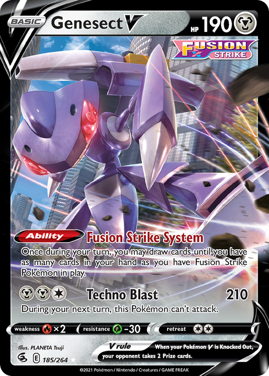 Genesect V - 185/264 - Fusion Strike