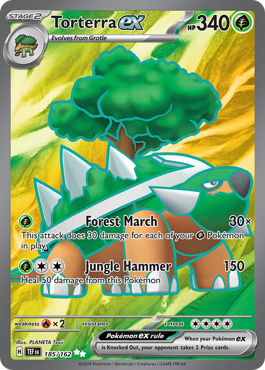 Torterra ex - 185/162 - Temporal Forces