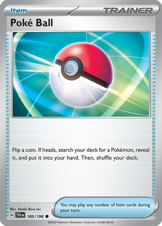 Poké Ball - 185/198 - Scarlet & Violet