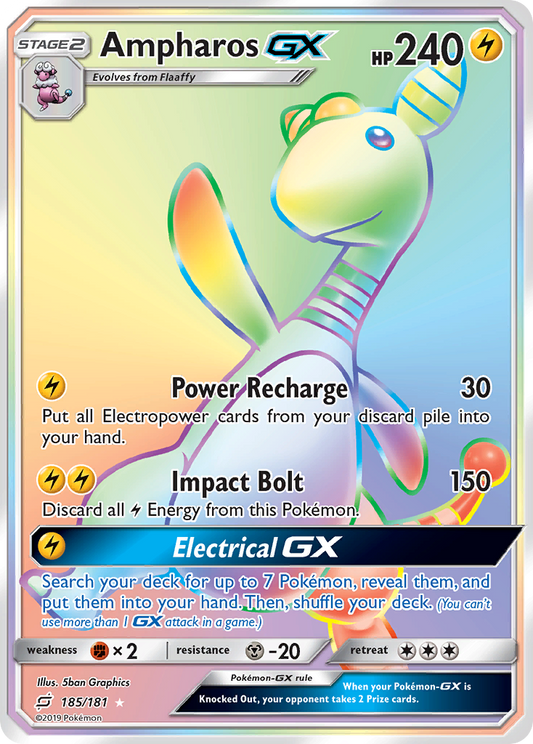 Ampharos-GX - 185/181 - Team Up