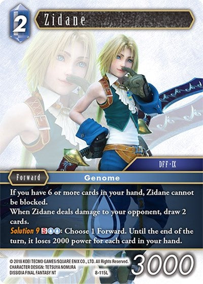 Zidane - 8-115L - Legend - Opus VIII