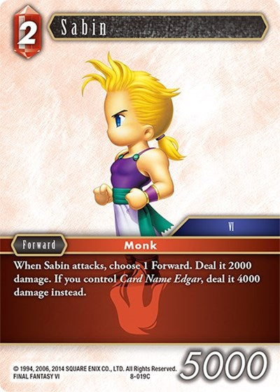 Sabin - 8-019C - Common - Opus VIII