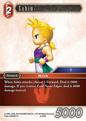 Sabin - 8-019C - Common - Opus VIII