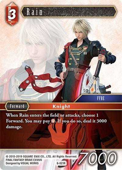 Rain - 8-021R - Rare - Opus VIII