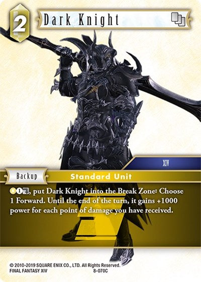 Dark Knight - 8-070C - Common - Opus VIII