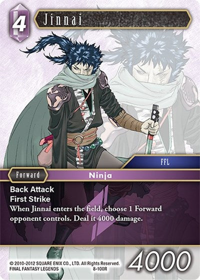 Jinnai - 8-100R - Rare - Opus VIII
