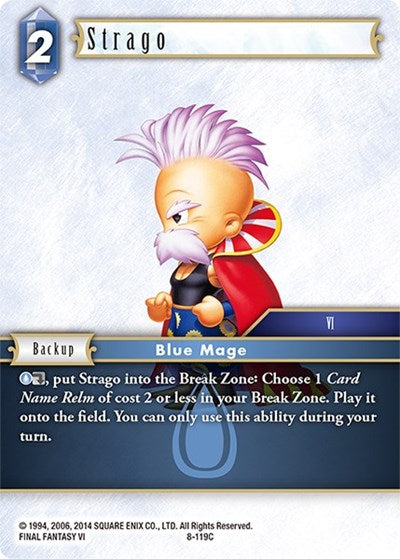 Strago - 8-119C - Common - Opus VIII