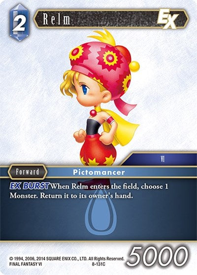 Relm EX - 8-131C - Common - Opus VIII
