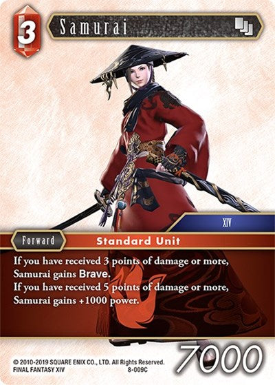 Samurai - 8-009C - Common - Opus VIII