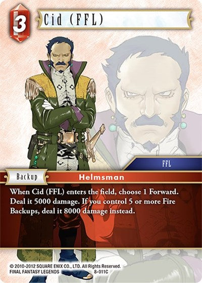 Cid (FFL) - 8-011C - Common - Opus VIII