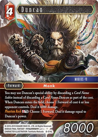 Duncan - 8-014L - Legend - Opus VIII