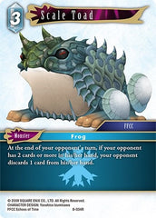 Scale Toad - 8-034R - Rare - Opus VIII