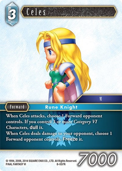 Celes - 8-037R - Rare - Opus VIII