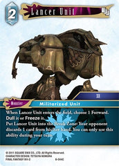 Lancer Unit - 8-044C - Common - Opus VIII