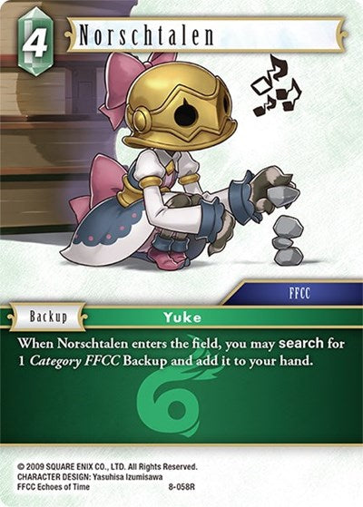 Norschtalen - 8-058R - Rare - Opus VIII