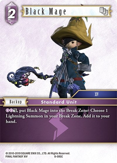 Black Mage (XIV) - 8-095C - Common - Opus VIII