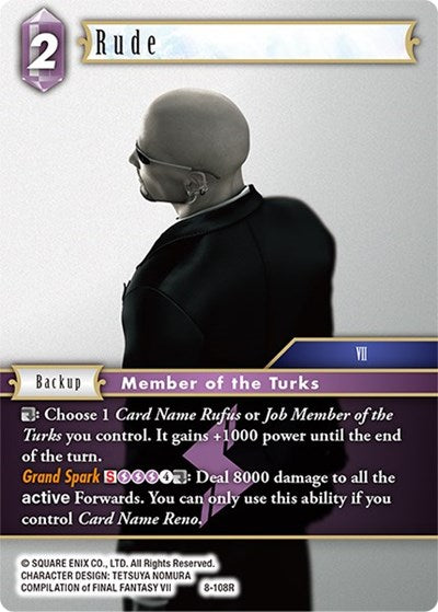 Rude - 8-108R - Rare - Opus VIII