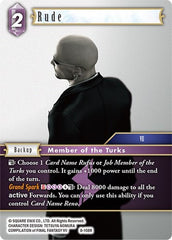 Rude - 8-108R - Rare - Opus VIII