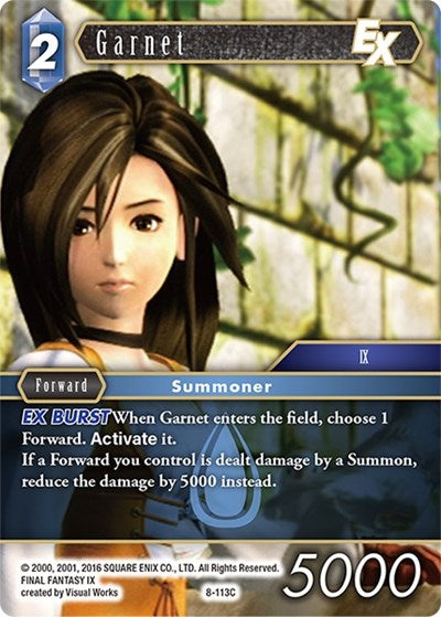 Garnet EX - 8-113C - Common - Opus VIII