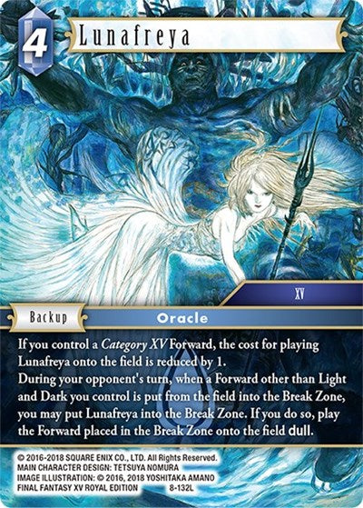 Lunafreya - 8-132L - Legend - Opus VIII