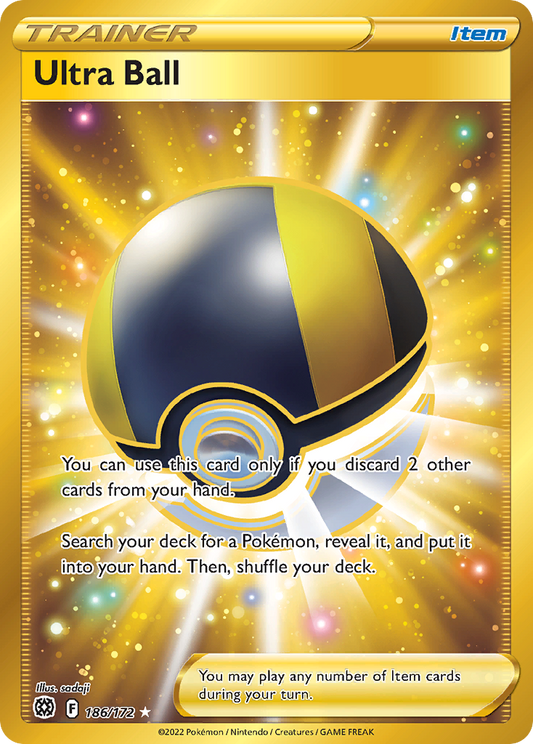 Ultra Ball - 186/172 - Brilliant Stars