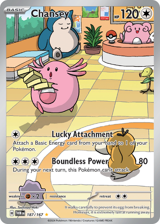 Chansey - 187/167 - Twilight Masquerade