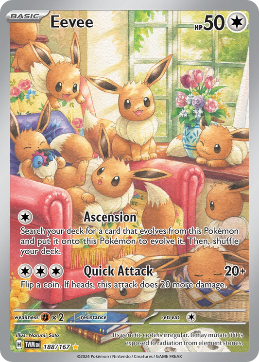 Eevee - 188/167 - Twilight Masquerade