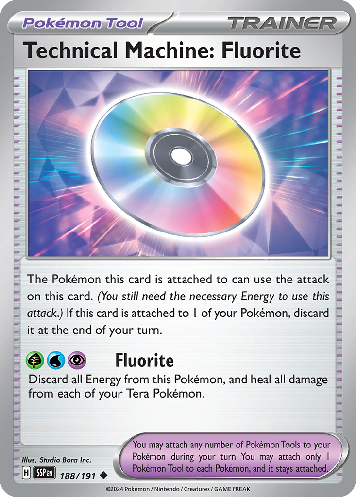 Technical Machine: Fluorite - 188/191 - Surging Sparks